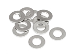 Z694 - WASHER M5 x 10 x 0.5mm SILVER